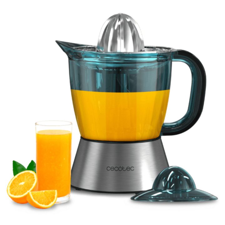 Cecotec Zitra prensa de cítricos eléctricos 1 L 60 W Acero inoxidable…