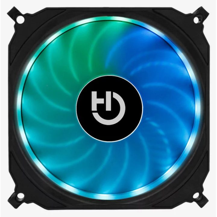 Hiditec N10 Carcaça do computador Ventilador 12 cm Preto 1 unidade(s)