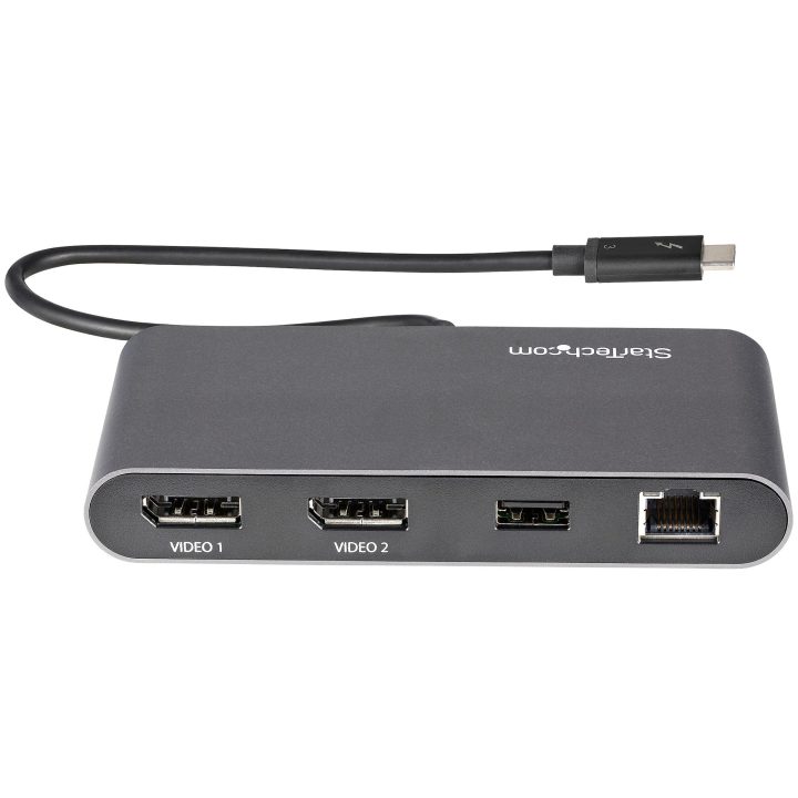 StarTech.com Mini Thunderbolt Dock - Portable Docking Station for 2…