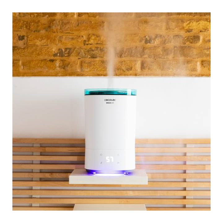 Cecotec BreezeCare 3000 humidificador 5,5 L Preto, Branco 30 W (05611)