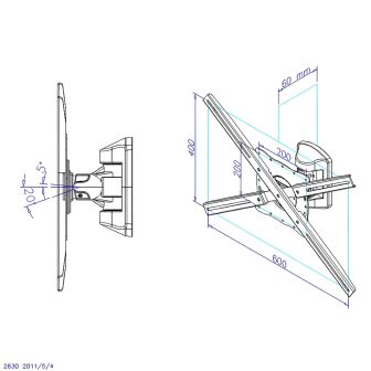 Phoenix technologies Soporte articulado de pared phoenix para…