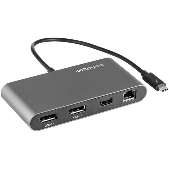 StarTech.com Mini Thunderbolt Dock - Portable Docking Station for 2…