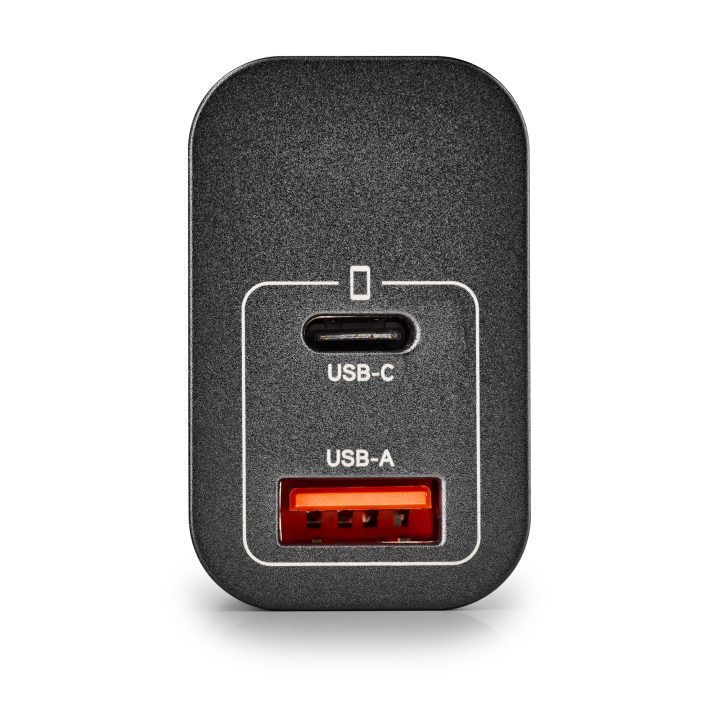 NGS ERA 30W BLACK Universal Black AC Fast Charging Indoor