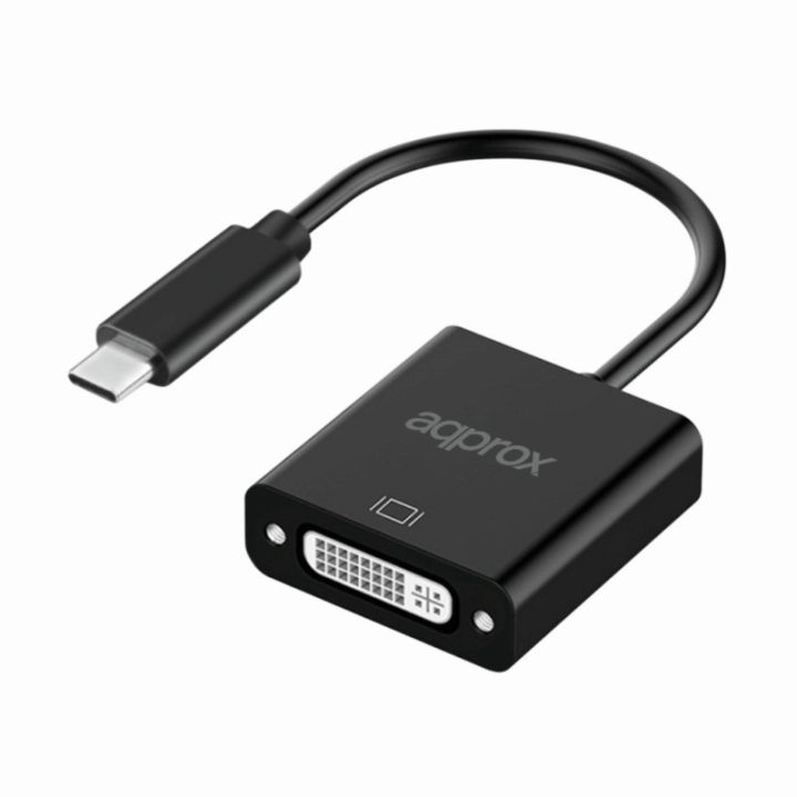 Approx! Adaptador USB Tipo-C a DVI USB-C 0,13 m (APPC51)