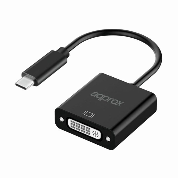 Approx! Adaptador USB Tipo-C a DVI USB-C 0,13 m (APPC51)