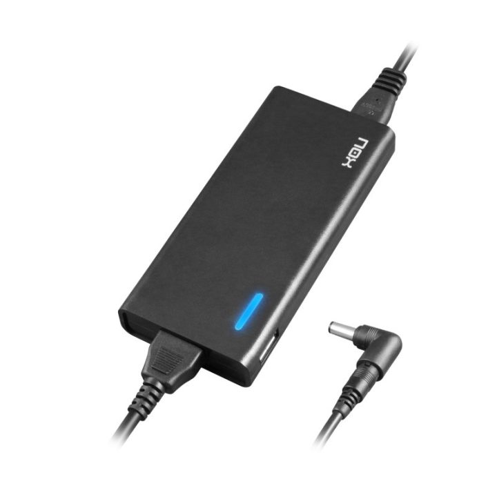 Nox Cargador para portátil 90W USB (NXPWR90NB)