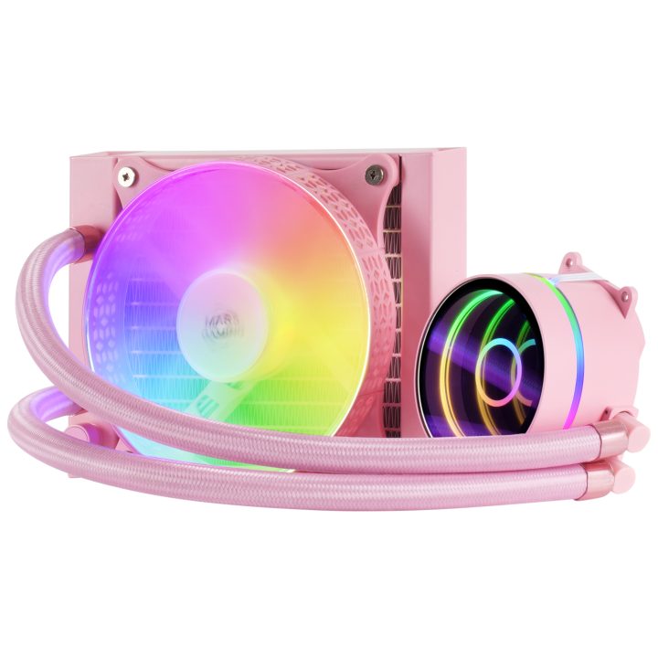Mars Gaming ML-ONE120, CPU Liquid Cooler, 200 W TDP, Infinity Mirror…