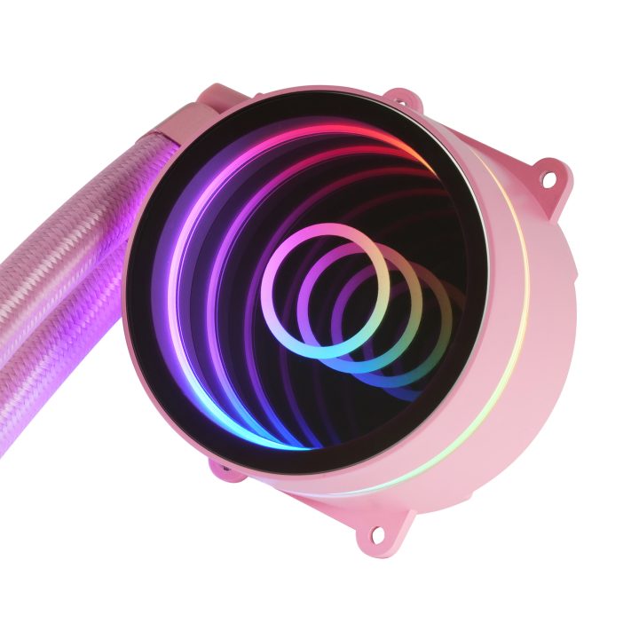 Mars Gaming ML-ONE120, CPU Liquid Cooler, 200 W TDP, Infinity Mirror…