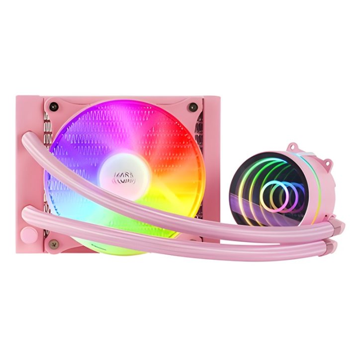 Mars Gaming ML-ONE120, CPU Liquid Cooler, 200 W TDP, Infinity Mirror…