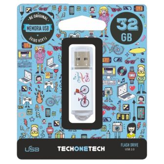 Tech One Tech Be Bike 32 GB USB 2.0 (TEC4005-32)