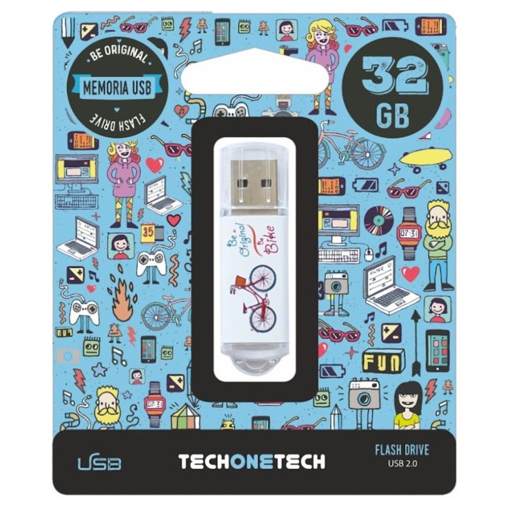 Tech One Tech Be Bike 32 GB USB 2.0 (TEC4005-32)