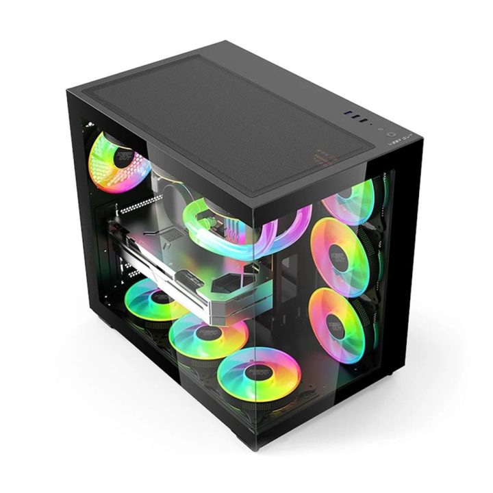 Keep Out Caixa M-Atx XC-800 PRO ARGB USB 3.0 Preto