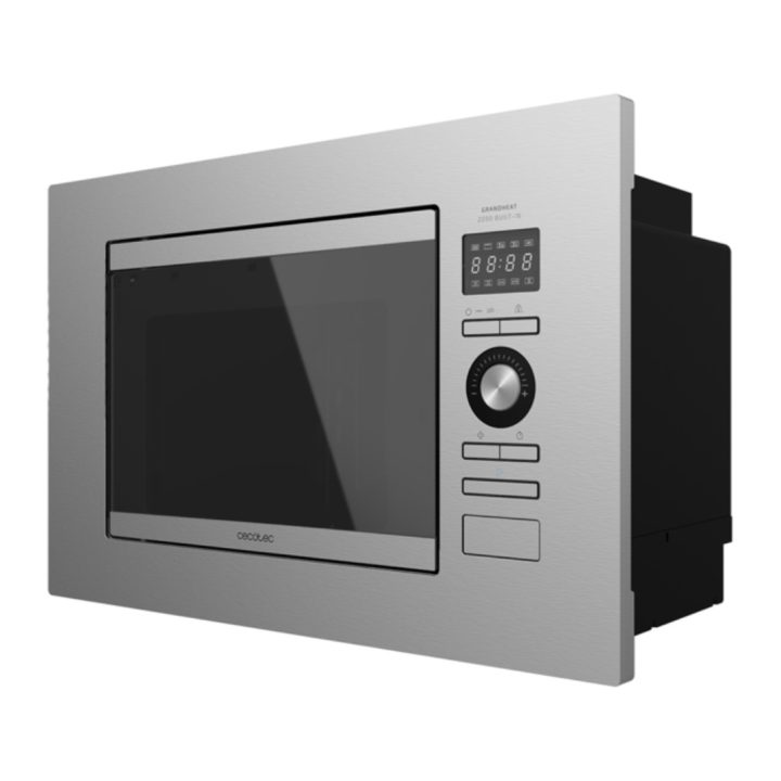 Cecotec 01382 Micro-ondas de Aço Micro-ondas com Grill Integrado 20 L…