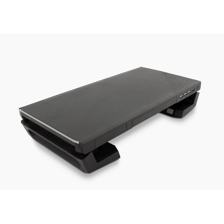 Deep Gaming DEEPGAMING Monitor Stand with 4USB Hub + RGB Lighting