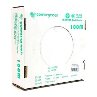 Pepegreen CAT5E 100m Rigid Cable Reel (CAB-05100-BU)