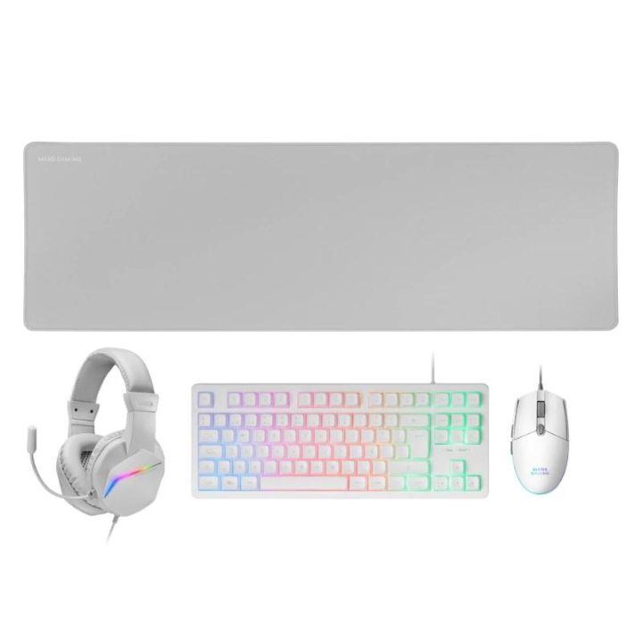 Mars Gaming MCP-RGB3, Pack Gaming Teclado Fixed RGB + Rato Gaming RGB…