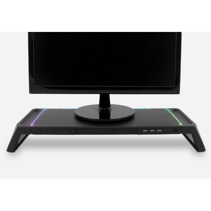 Deep Gaming DEEPGAMING SUPORTE PARA MONITOR COM HUB 4USB + ILUMINAÇÃO…