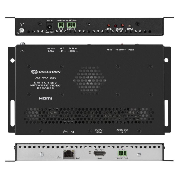 Crestron DM NVX 4K60 4:2:0 Network AV Decoder (DM-NVX-D20) 6511649