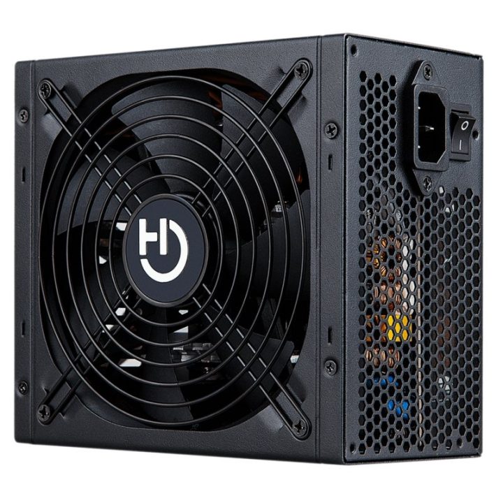 Hiditec BZ-550W 80Plus Bronze ATX Power Supply Unit 20+4 pin ATX Black