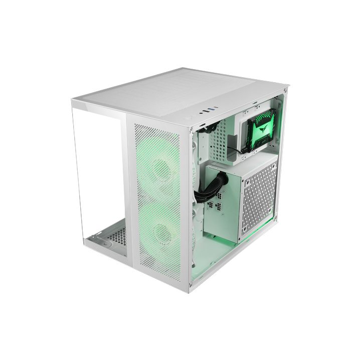 Mars Gaming MC-NOVAM, Caixa Compacta Custom MicroATX, Dupla Janela em…