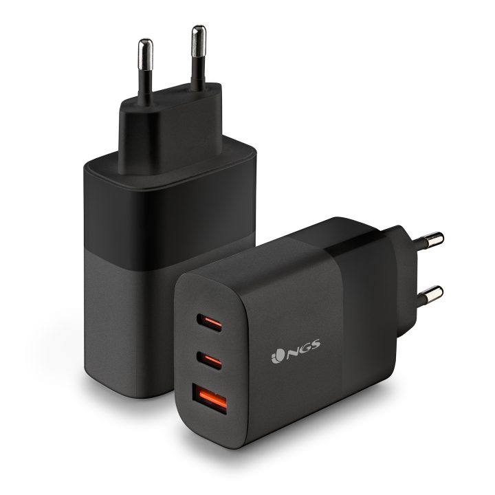 NGS BUD 65W Universal Preto Corrente Alternada Carga Rápida Interior