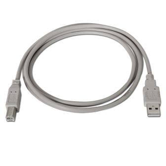 AISENS A101-0001 USB Cable USB 2.0 1 m USB A USB B Beige