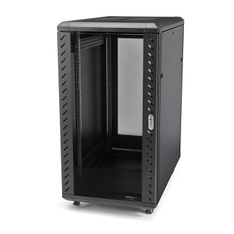 StarTech.com 32U 19" 4-Post Server Rack - Server Rack with Lock and…