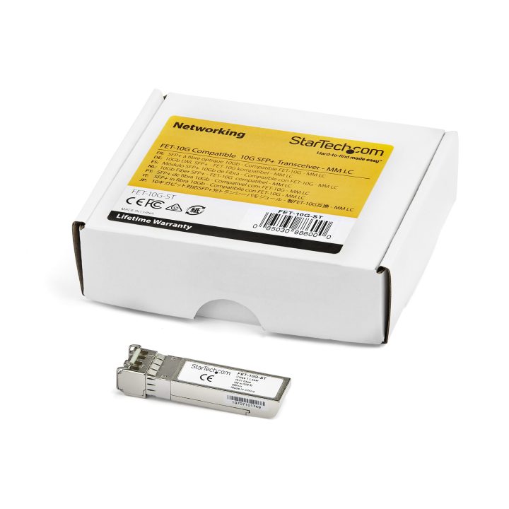 StarTech.com SFP+ Transceiver Module Compatible with FET-10G - Cisco…