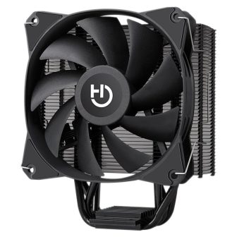 Hiditec C12 PWM CPU Cooler 12 cm Black