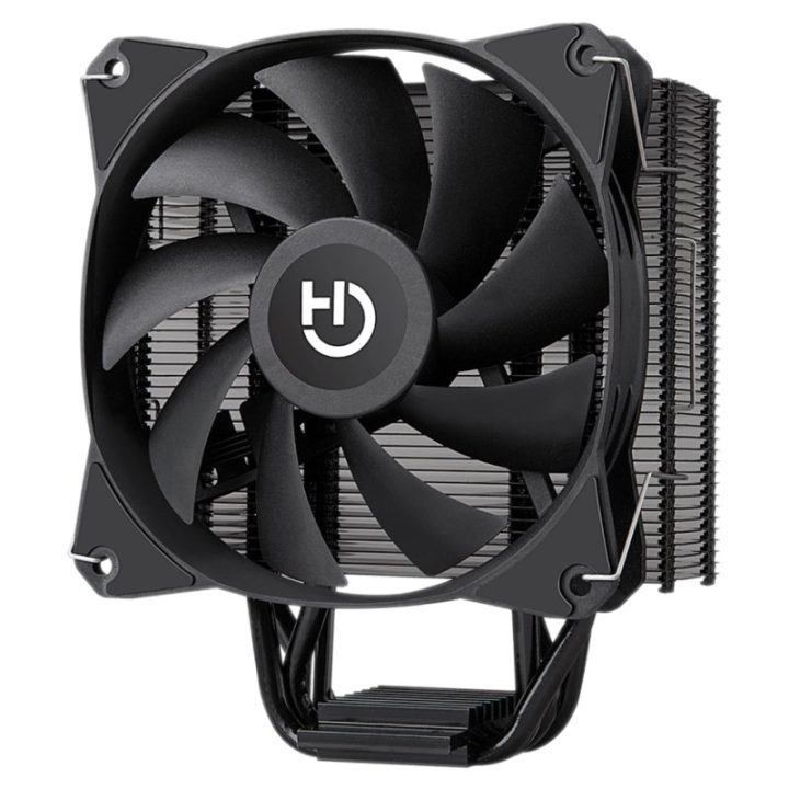 Hiditec C12 PWM CPU Cooler 12 cm Black