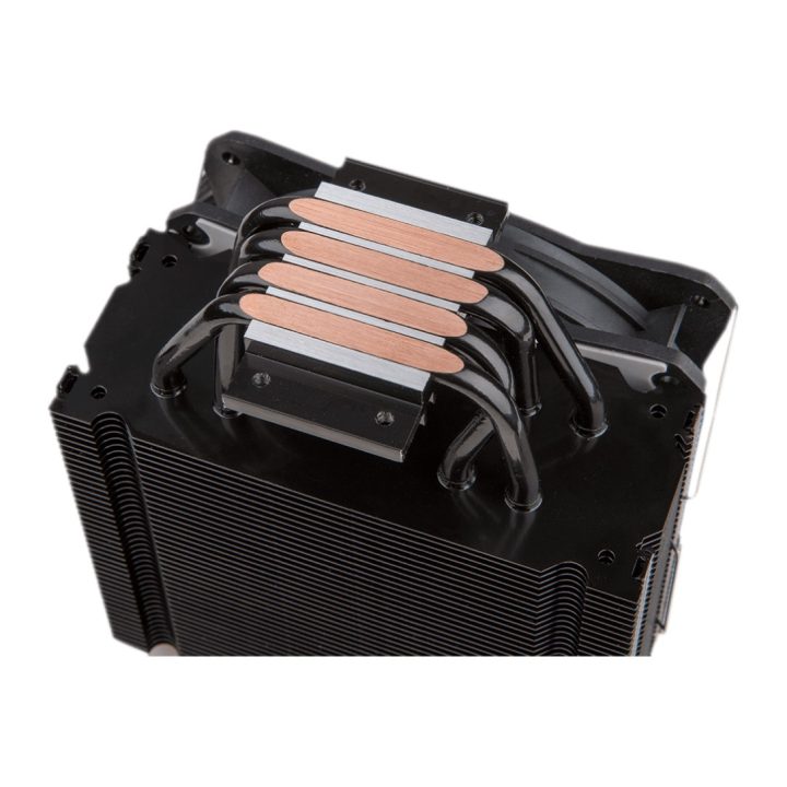 Hiditec C12 PWM Procesador Enfriador 12 cm Negro
