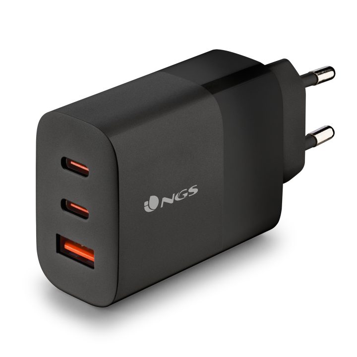 NGS BUD 65W Universal Black AC Fast Charging Indoor