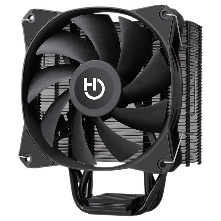 Hiditec C12 PWM Procesador Enfriador 12 cm Negro