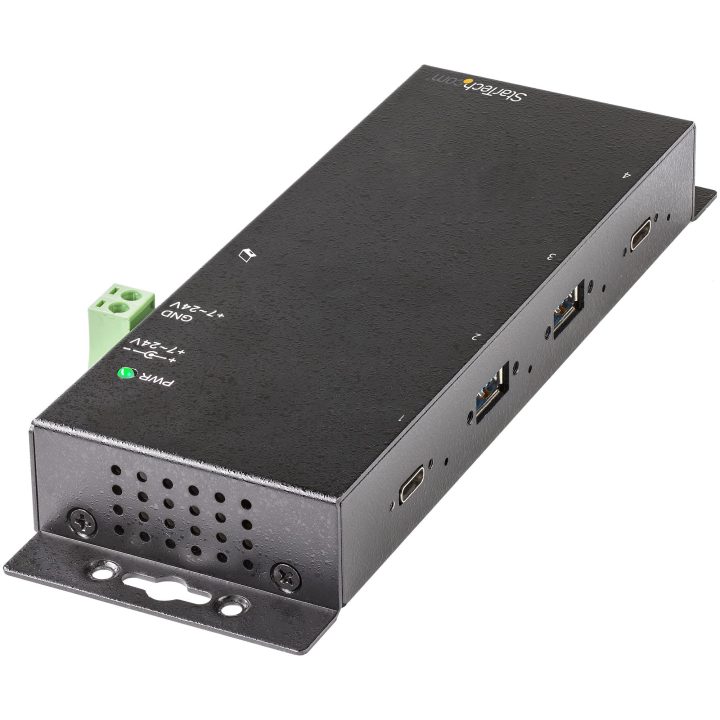 StarTech.com Hub USB C de 4 Portas - 10Gbps - Concentrador Industrial…