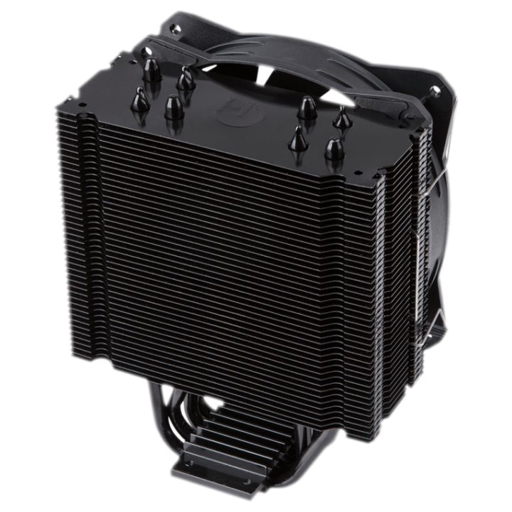 Hiditec C12 PWM Arrefecedor de Processador 12 cm Preto