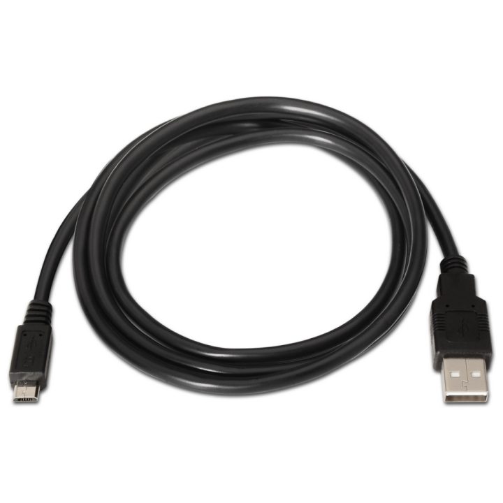 AISENS A101-0029 cabo USB USB 2.0 3 m USB A Micro-USB B Preto