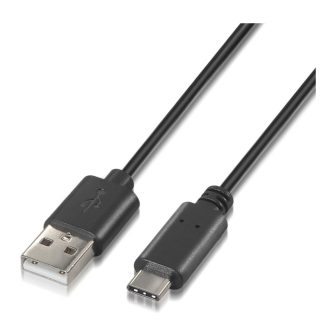 AISENS A107-0052 USB 2.0 Cable 2 m USB A USB C Black