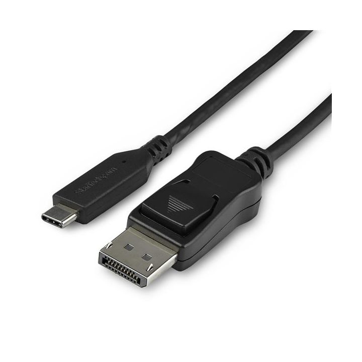 StarTech.com Cable de 1m USB-C a DisplayPort 1.4 - Convertidor…