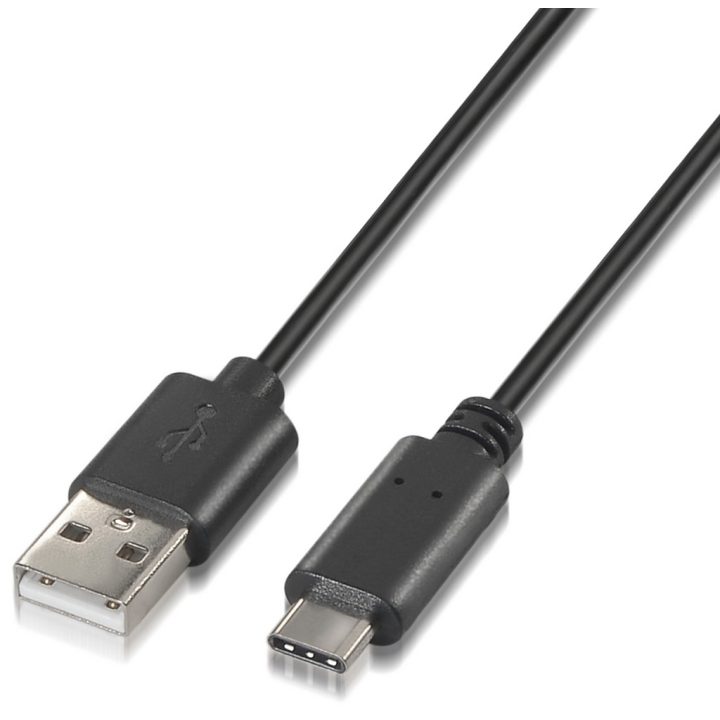 AISENS A107-0052 USB 2.0 Cable 2 m USB A USB C Black