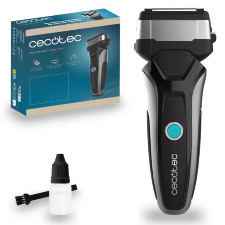 Cecotec PrecisionCare X-Trimm Triple Máquina de barbear de lâminas…