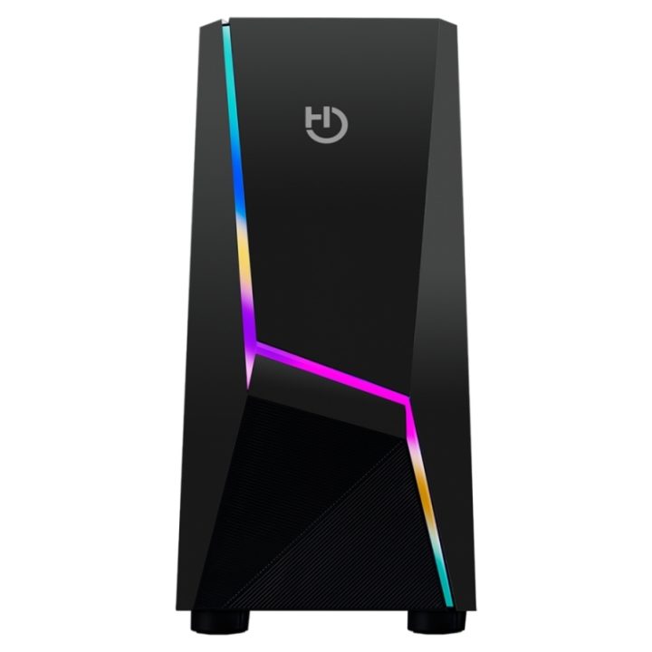 Hiditec V20 PRO ARGB Desktop Case Black