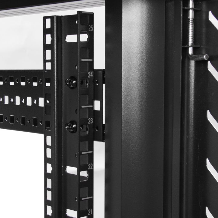 StarTech.com 32U 19" 4-Post Server Rack - Server Rack with Lock and…