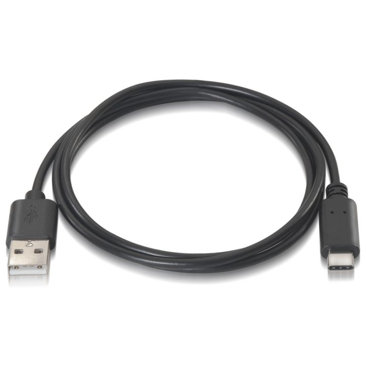 AISENS A107-0052 cabo USB USB 2.0 2 m USB A USB C Preto
