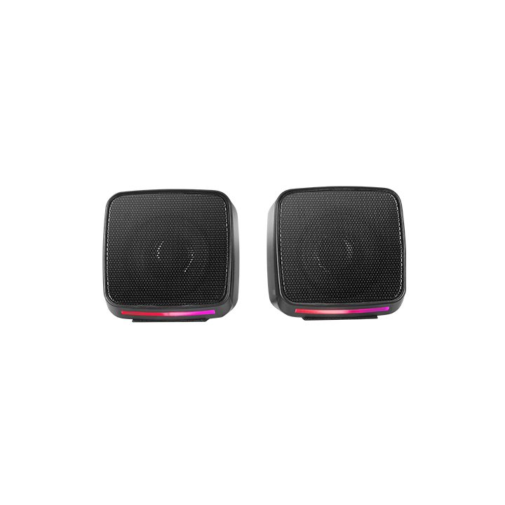 Mars Gaming MS-PRO, Compact Speakers 10W, Dynamic RGB Flow Lighting…