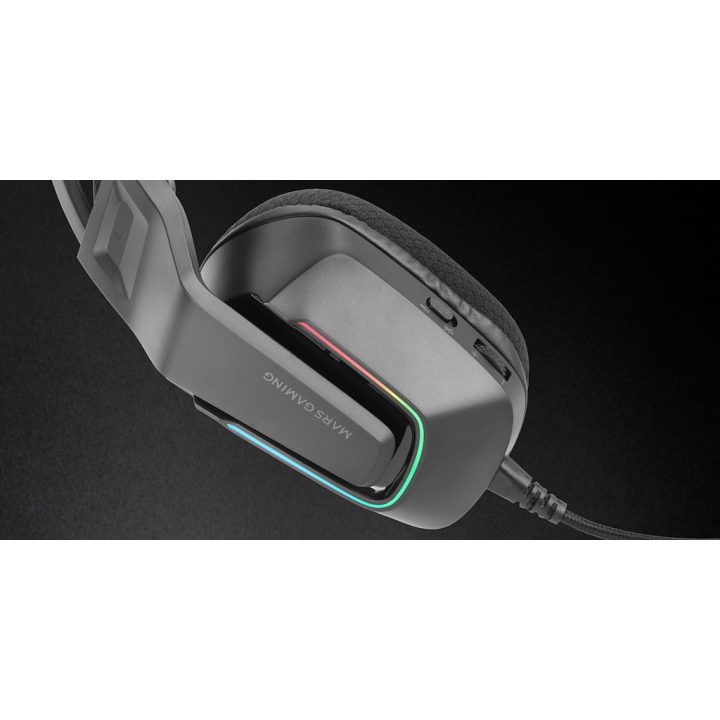 Mars Gaming MH-STRIKE Auriculares Alámbrico Diadema Juego Negro