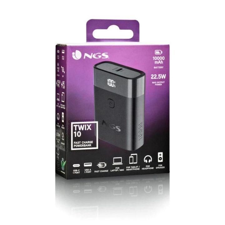 NGS TWIX 10 10000 mAh Black