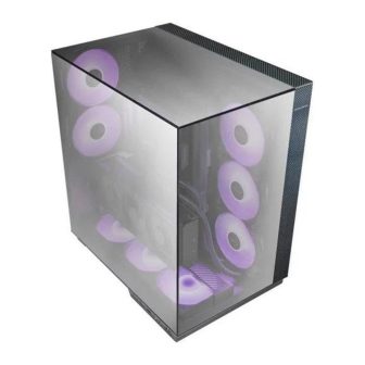 Mars Gaming MC-3GFPRO Chrome Tower