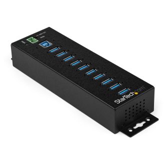StarTech.com Hub Concentrador Ladrón USB de 10 Puertos con Adaptador…