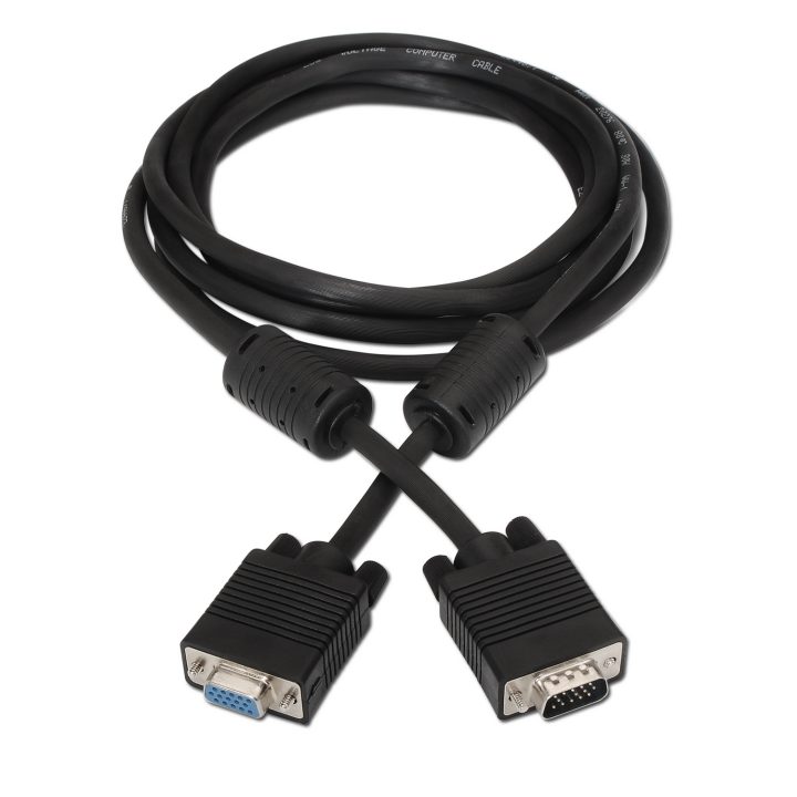 AISENS A113-0078 cable VGA 1,8 m VGA (D-Sub) Negro