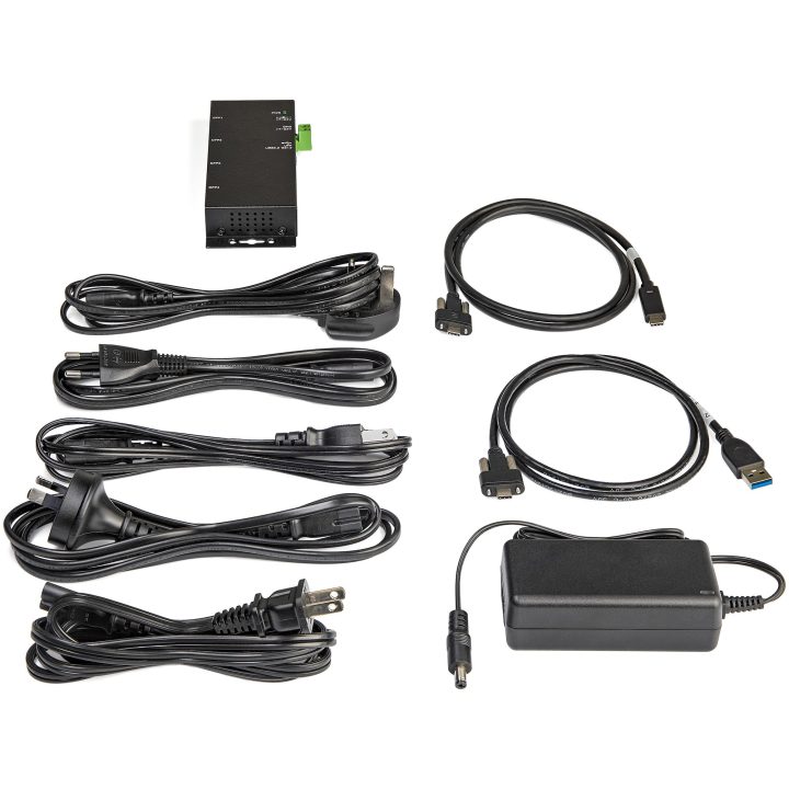 StarTech.com 4-Port USB C Hub - 10Gbps - Industrial Concentrator 2x…